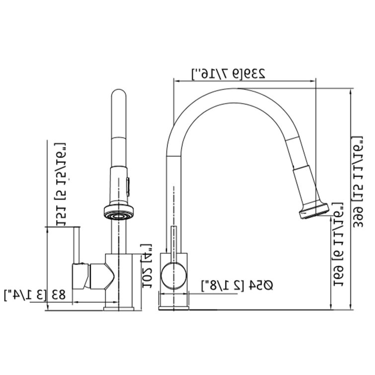 Plumbing N Parts Kitchen Faucet Wayfair Canada